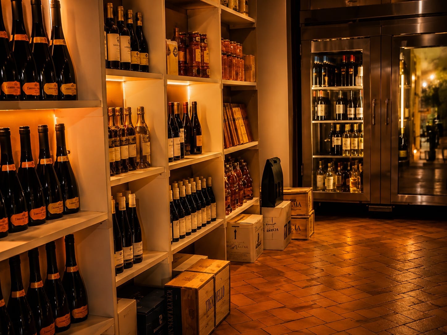 La cantina · le etichette