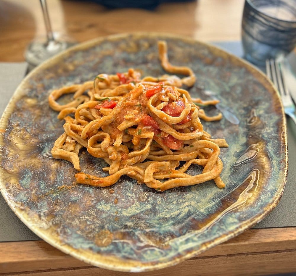 Pasta fatta in casa, a vista