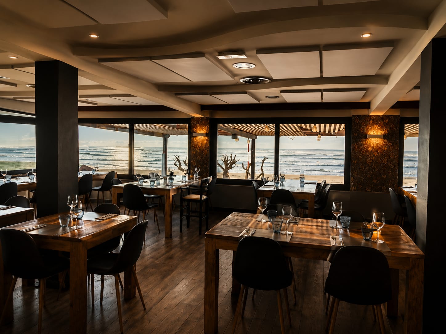 La sala, vista mare