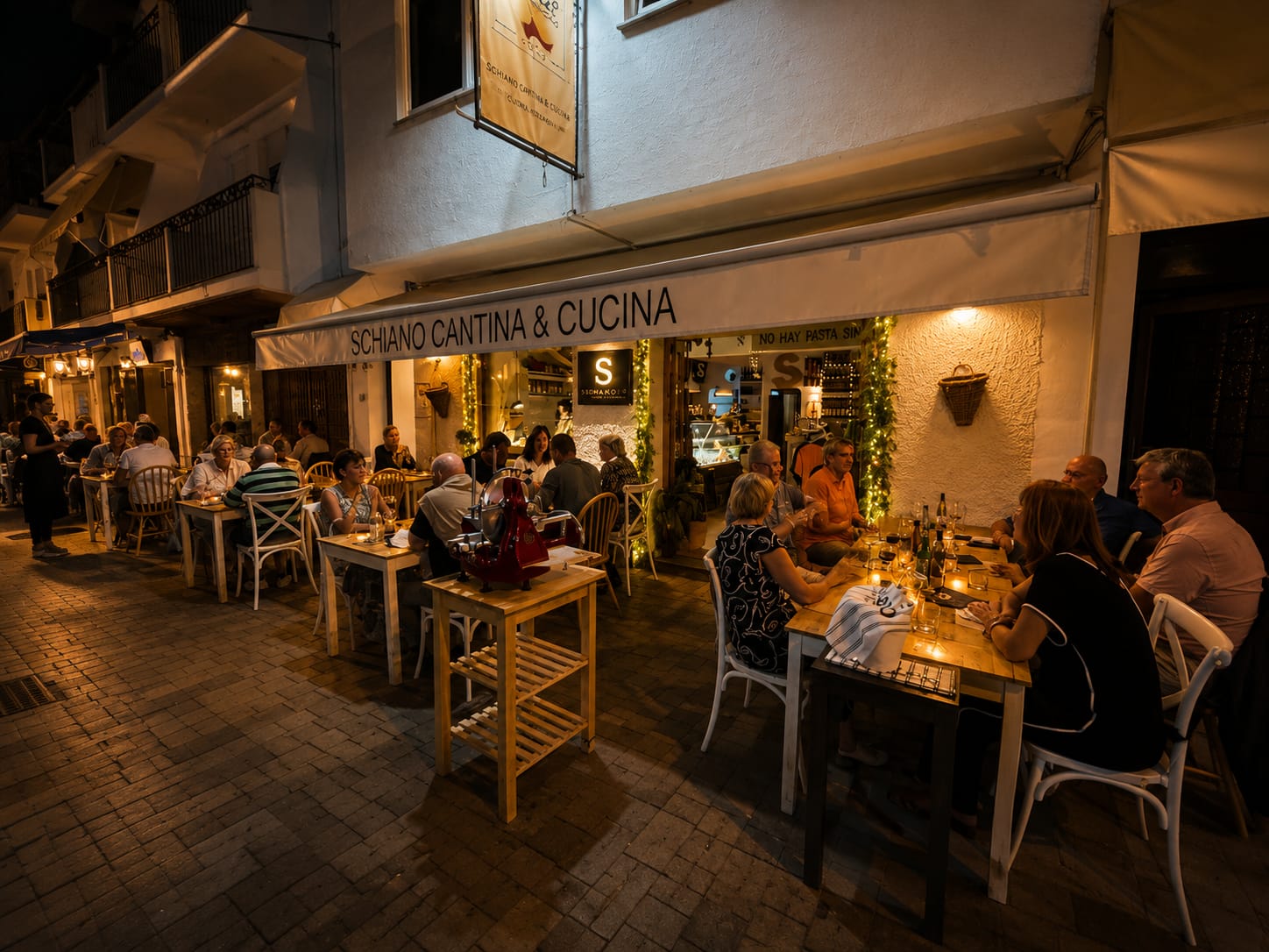 Schiano Ibiza · la sera